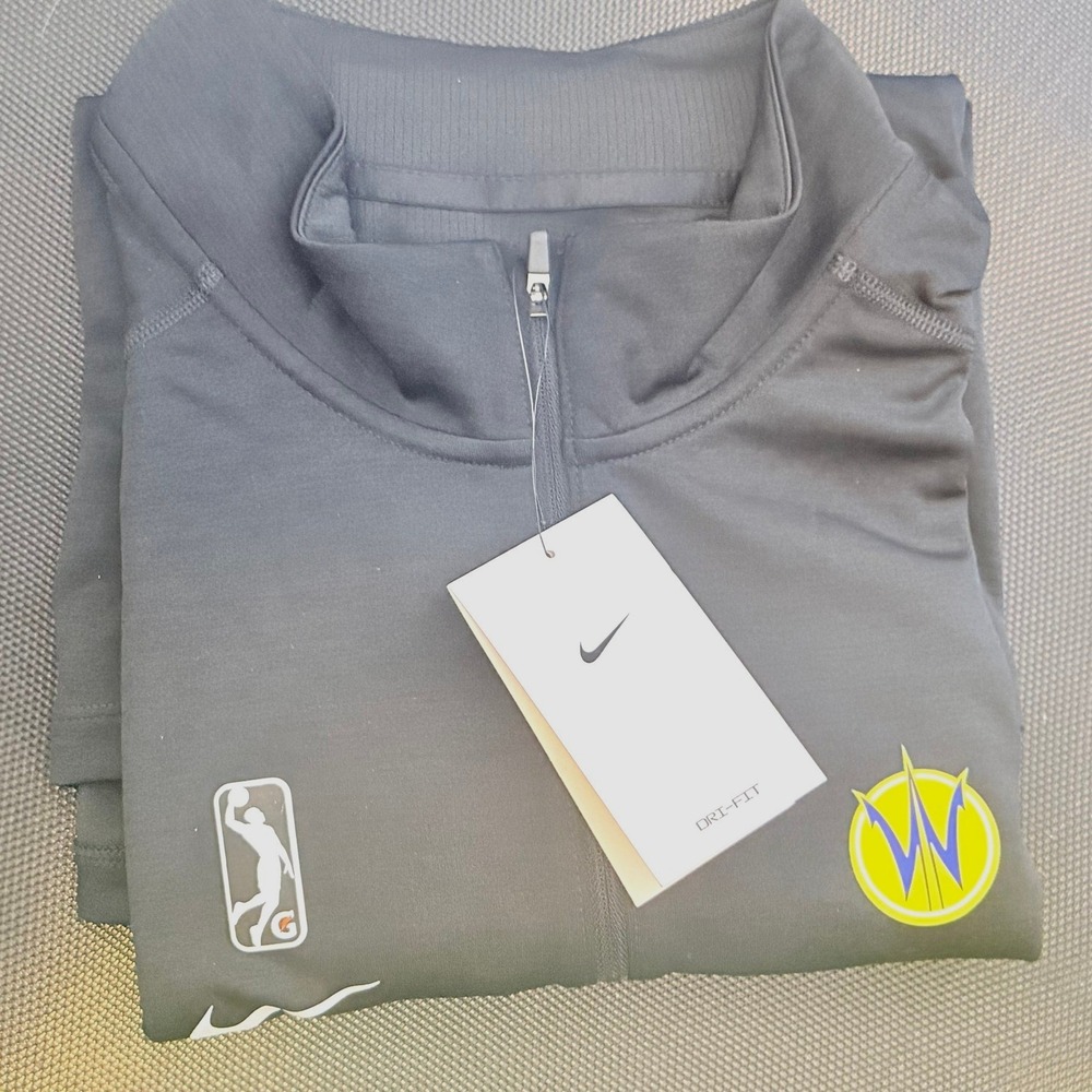 Nike Pullover Men XL Black NEW Santa Cruz Warriors G League Dri-FIT CW7903-010